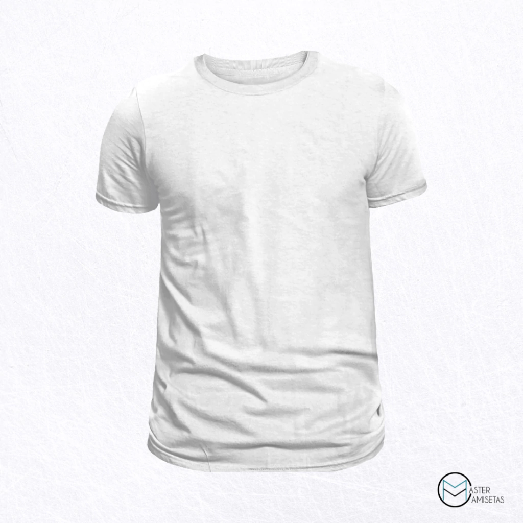 Camiseta Branca, 100% Poliéster